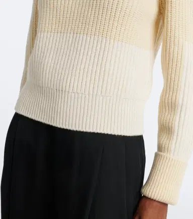 Bottega Veneta Ribbed-knit wool and cashmere sweater | Thumbnail 2