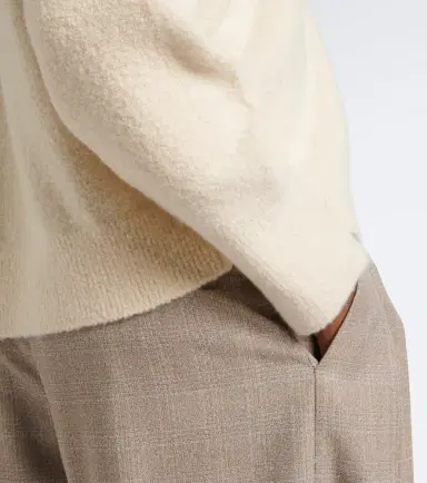Bottega Veneta Embellished cashmere, wool, and silk cardigan | Thumbnail 4