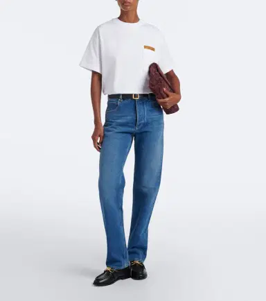 Bottega Veneta Intrecciato cotton jersey T-shirt | Thumbnail 6