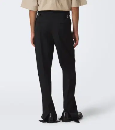 Bottega Veneta Wool grain de poudre straight pants | Thumbnail 4