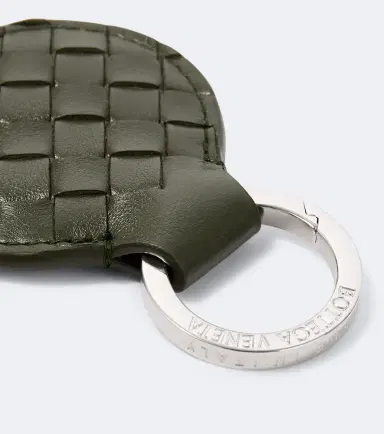 Bottega Veneta Intrecciato Small leather keychain | Thumbnail 2