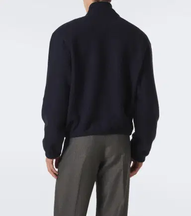 Bottega Veneta Wool felt half-zip sweater | Thumbnail 4