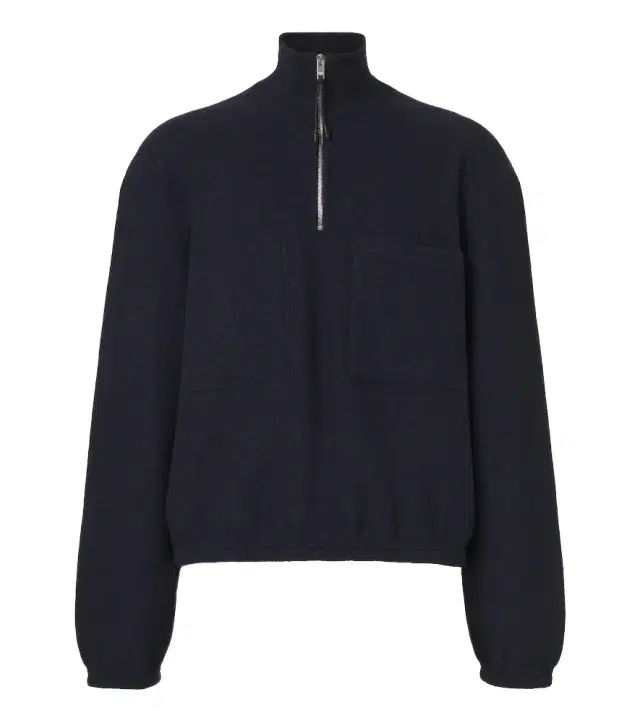 Bottega Veneta Wool felt half-zip sweater