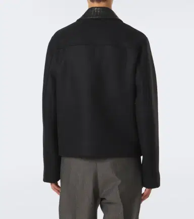 Bottega Veneta Intrecciato wool felt jacket | Thumbnail 4 Bottega Veneta Intrecciato wool felt jacket | Thumbnail 4