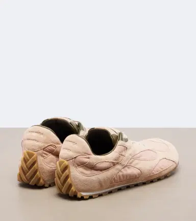 Bottega Veneta Orbit Flash suede-trimmed sneakers | Thumbnail 2