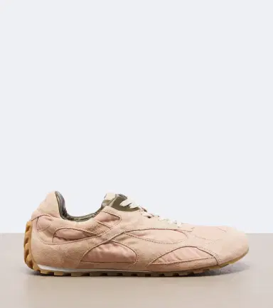 Bottega Veneta Orbit Flash suede-trimmed sneakers | Thumbnail 3