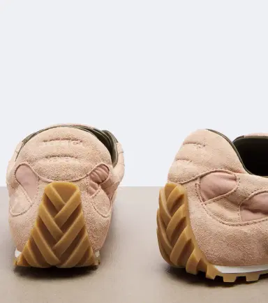 Bottega Veneta Orbit Flash suede-trimmed sneakers | Thumbnail 4