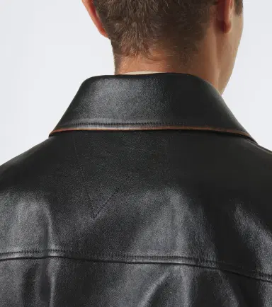 Bottega Veneta Intrecciato leather jacket | Thumbnail 6
