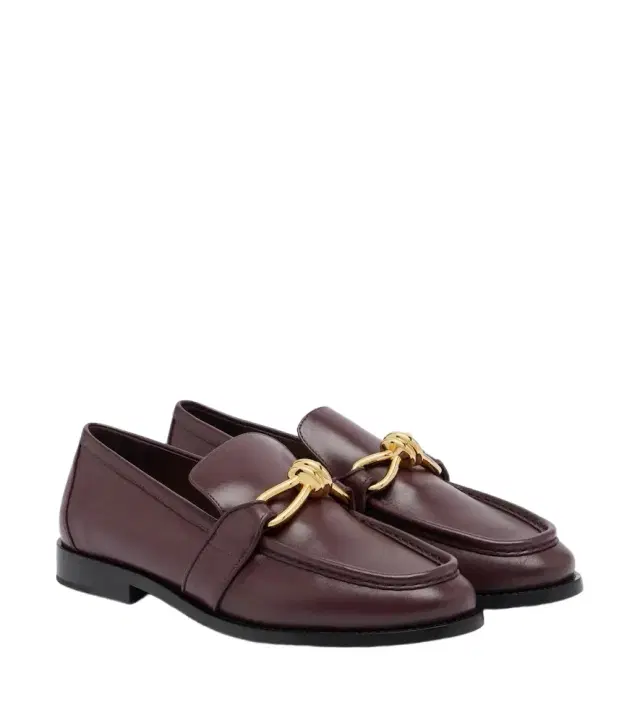 Bottega Veneta Astaire Knot leather loafers