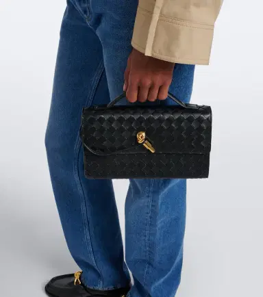Bottega Veneta Andiamo Small Intrecciato leather clutch | Thumbnail 6 Bottega Veneta Andiamo Small Intrecciato leather clutch | Thumbnail 6