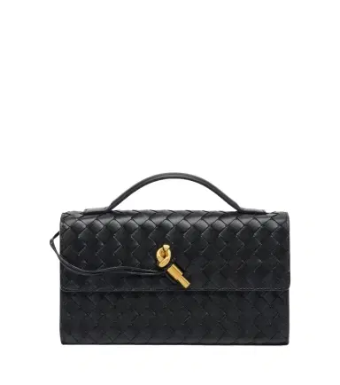 Bottega Veneta Andiamo Small Intrecciato leather clutch | Thumbnail 1 Bottega Veneta Andiamo Small Intrecciato leather clutch | Thumbnail 1