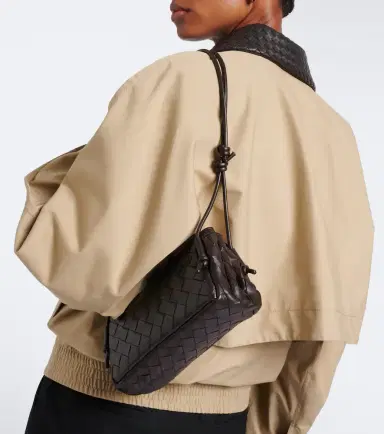 Bottega Veneta Notturno Mini leather crossbody bag | Thumbnail 7