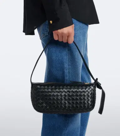 Bottega Veneta Nodo Intrecciato leather shoulder bag | Thumbnail 5