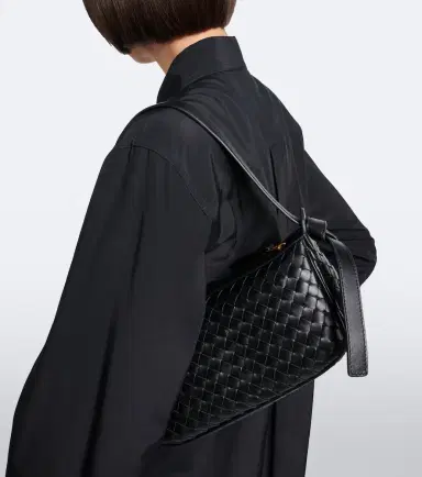 Bottega Veneta Nodo Intrecciato leather shoulder bag | Thumbnail 7