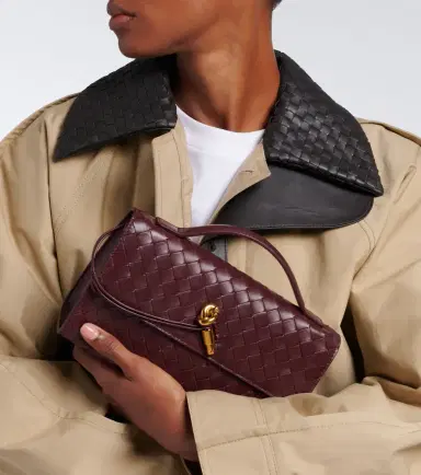 Bottega Veneta Andiamo Intrecciato leather clutch | Thumbnail 7