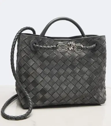 Bottega Veneta Andiamo Small suede top-handle bag | Thumbnail 2