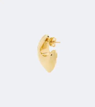 Bottega Veneta 18kt gold-plated sterling silver earrings | Thumbnail 3