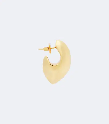 Bottega Veneta 18kt gold-plated sterling silver earrings | Thumbnail 4