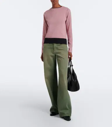 Extreme Cashmere N°451 Lisa cotton and cashmere T-shirt | Thumbnail 2