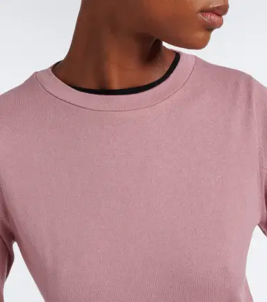 Extreme Cashmere N°451 Lisa cotton and cashmere T-shirt | Thumbnail 3