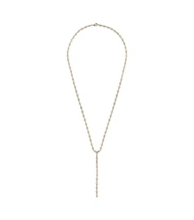 Anita Ko 18kt gold necklace with diamonds