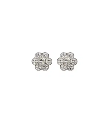 Anita Ko Flora 18kt white gold earrings with diamonds | Thumbnail 1