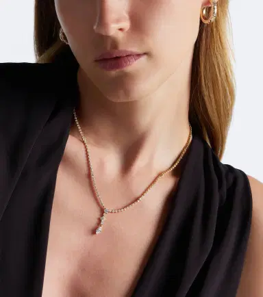 Anita Ko Vivi 18kt gold necklace with diamonds | Thumbnail 5