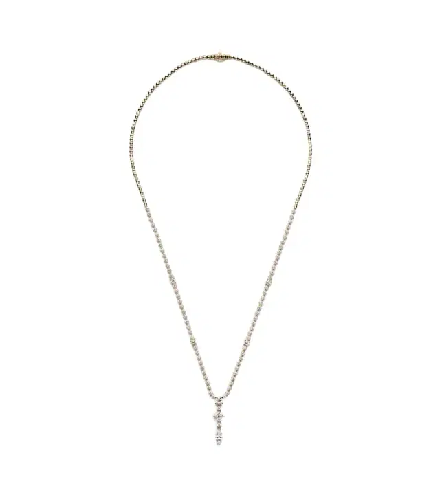 Anita Ko Vivi 18kt gold necklace with diamonds