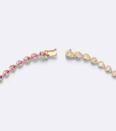 Anita Ko 18kt gold choker with sapphires and diamonds | Thumbnail 2