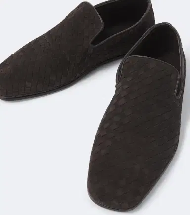 Bottega Veneta Palazzo Intrecciato suede slip-on shoes | Thumbnail 4 Bottega Veneta Palazzo Intrecciato suede slip-on shoes | Thumbnail 4
