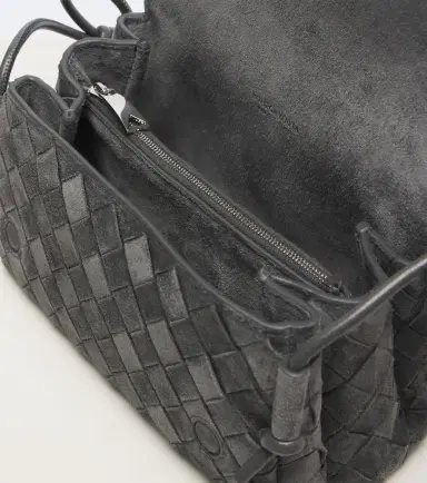 Bottega Veneta Notturno Mini suede crossbody bag | Thumbnail 4