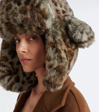 Ruslan Baginskiy Leopard-print aviator hat | Thumbnail 5