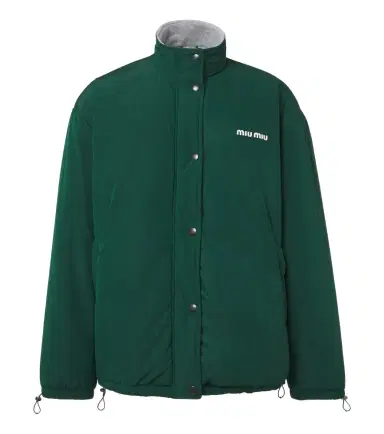 Miu Miu Logo technical jacket | Thumbnail 1