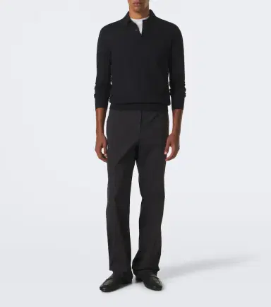 Prada Cashmere and silk polo sweater | Thumbnail 3
