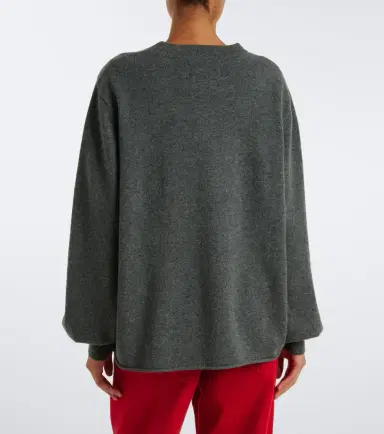 Extreme Cashmere N°280 Bi cashmere-blend sweater | Thumbnail 3