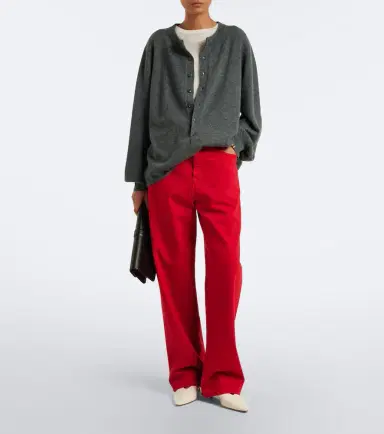 Extreme Cashmere N°280 Bi cashmere-blend sweater | Thumbnail 6