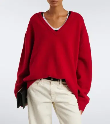 Extreme Cashmere N°457 Jack cashmere-blend sweater | Thumbnail 4