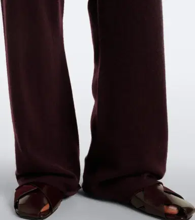 Extreme Cashmere N°479 Runaway cashmere-blend wide-leg pants | Thumbnail 4