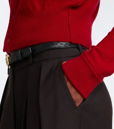 Extreme Cashmere N°257 Blouson cashmere-blend cardigan | Thumbnail 3