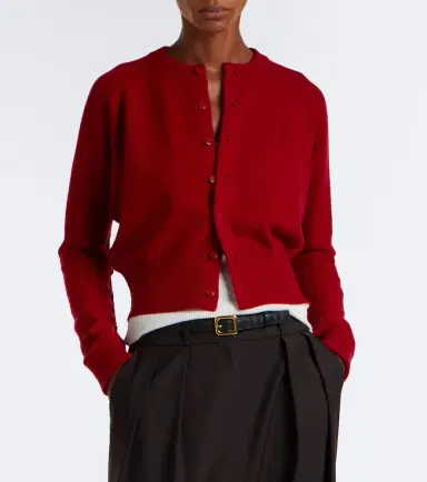 Extreme Cashmere N°257 Blouson cashmere-blend cardigan | Thumbnail 6