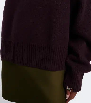 Extreme Cashmere N°434 Crop Xtra cashmere sweater | Thumbnail 4