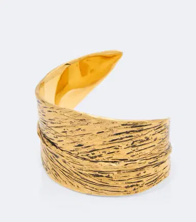 Saint Laurent Willow Leaf cuff bracelet | Thumbnail 3