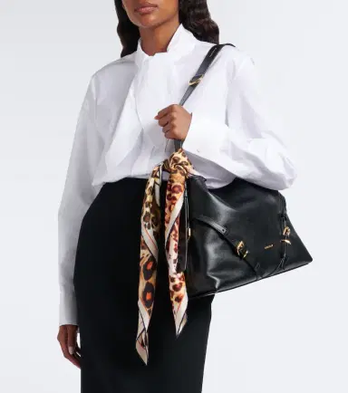 Givenchy Leopard-print silk twill scarf | Thumbnail 5