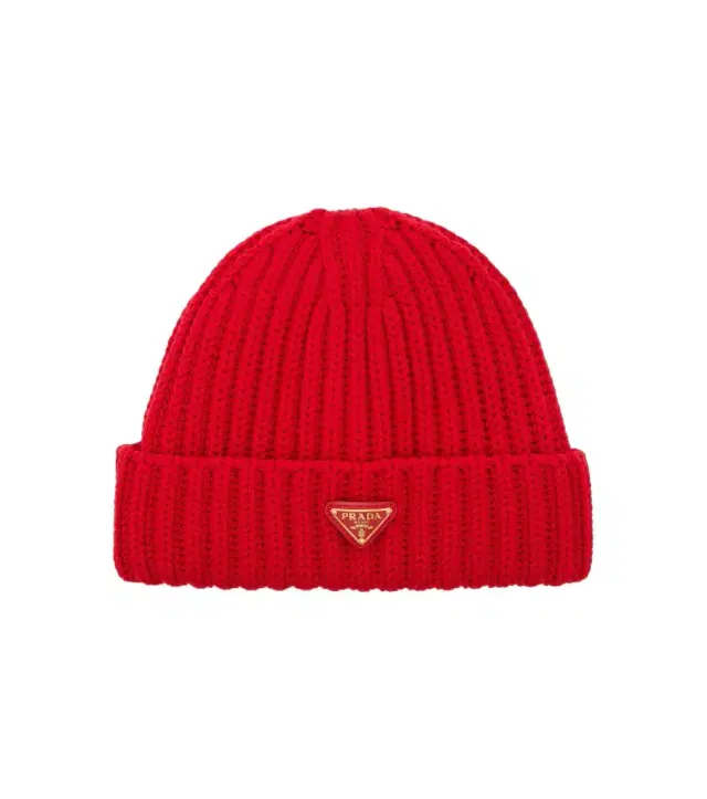 Prada Ribbed-knit virgin wool beanie
