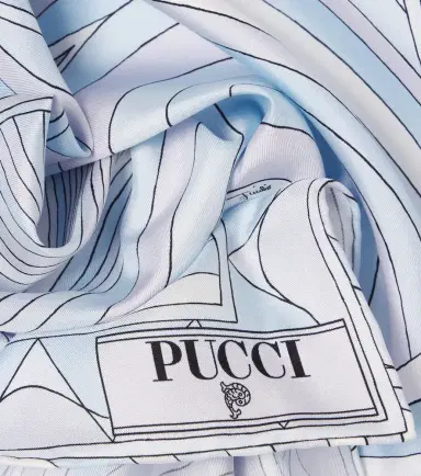PUCCI Iride silk twill scarf | Thumbnail 3