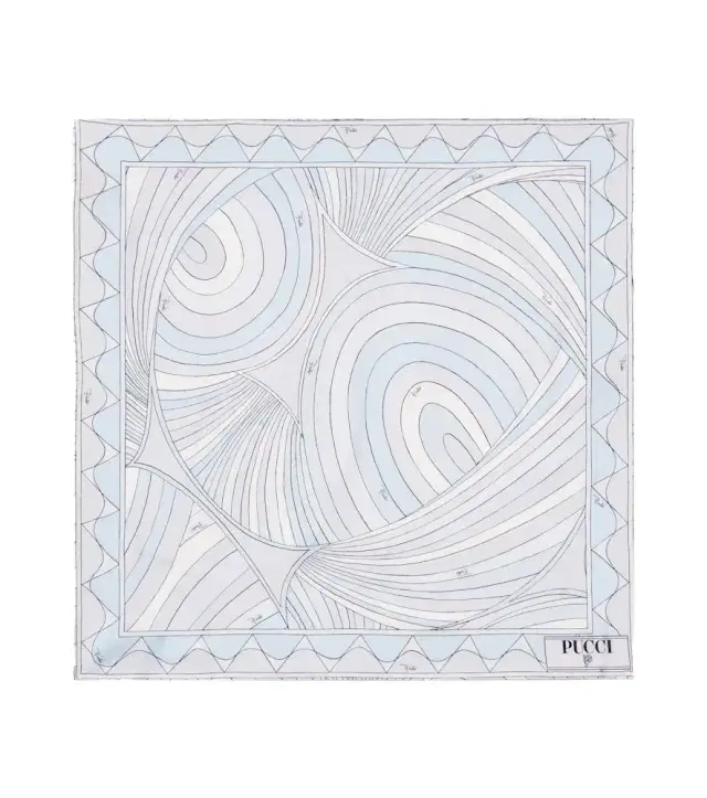 PUCCI Iride silk twill scarf
