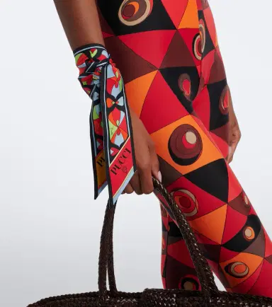 PUCCI Onda and Nawaho silk twill scarf | Thumbnail 5
