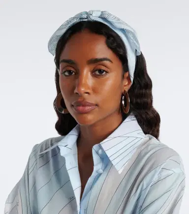 PUCCI Iride cotton headband | Thumbnail 4