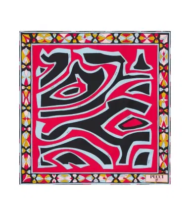 PUCCI Labirinto silk twill scarf | Thumbnail 1