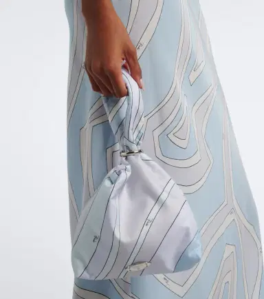 PUCCI Emilio Iride silk twill top-handle bag | Thumbnail 4